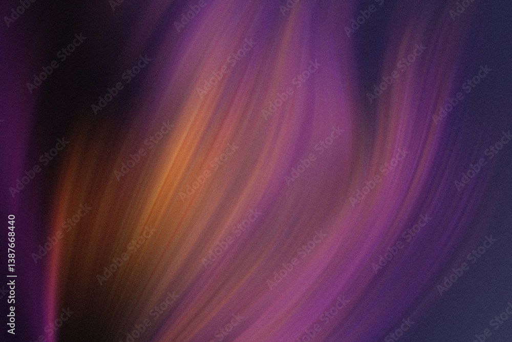 Abstract blurred background featuring a blend of purple orange and black colors creating a soft effect Abstract blurred background featuring a blend of purple orange and black colors creating a soft effect