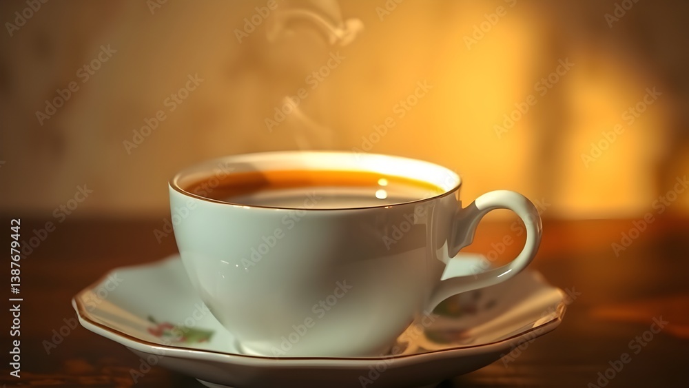 Steaming coffee cup Steaming coffee cup