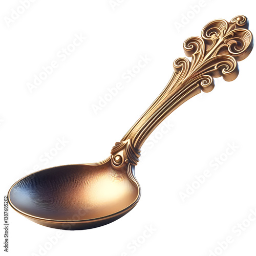 stainless steel spoon