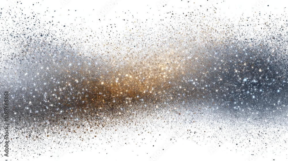 Obraz premium Abstract white background with subtle particles, a clean and modern design