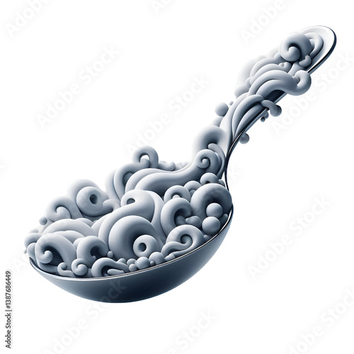 stainless steel spoon