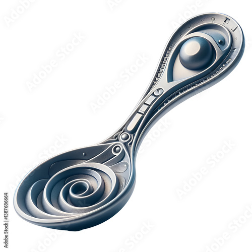stainless steel spoon