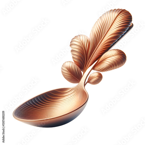 stainless steel spoon