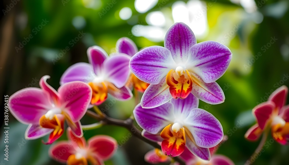 bunch of flowers that are on a branch bunch of flowers that are on a branch