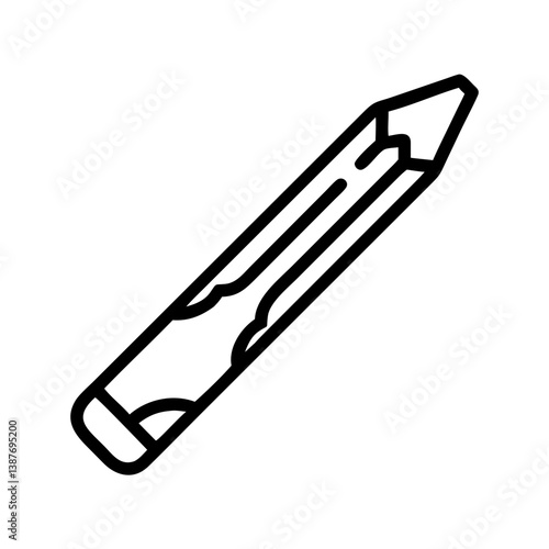 Pencil icons symbolize creativity and artistic expression. Essential for drawing, writing, and educational themes, these designs reflect the art of communication through simple tools.
