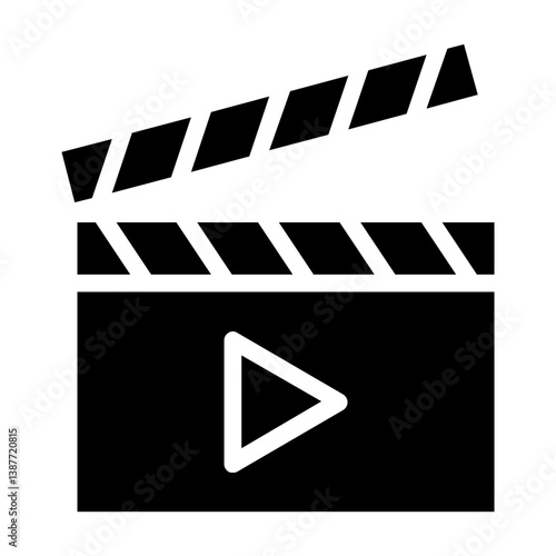 clapperboard icon