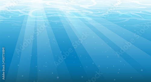 Ocean underwater background