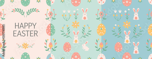 vector, pattern, easter, card, illustration, design, flower, spring, bird, cartoon, set, decoration, nature, baby, egg, floral, pink, seamless, wallpaper, holiday, art, summer, greeting, leaf, ornamen