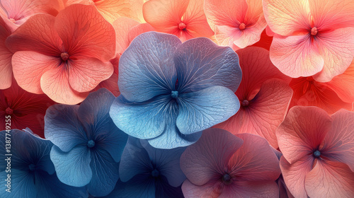 Wallpaper Mural Vibrant floral display botanical garden close-up photography tranquil atmosphere aesthetic perspective Torontodigital.ca