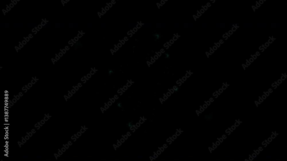 Abstract particle explosion effect animation with transparent background Abstract particle explosion effect animation with transparent background