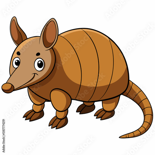 illustration of cartoon squirrel
