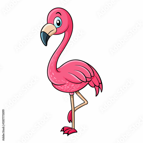 flamingo vector illustration