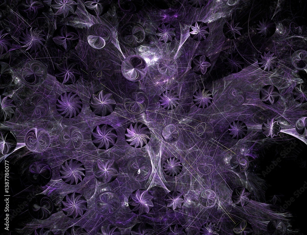 Obraz premium Imaginatory fractal abstract background Image