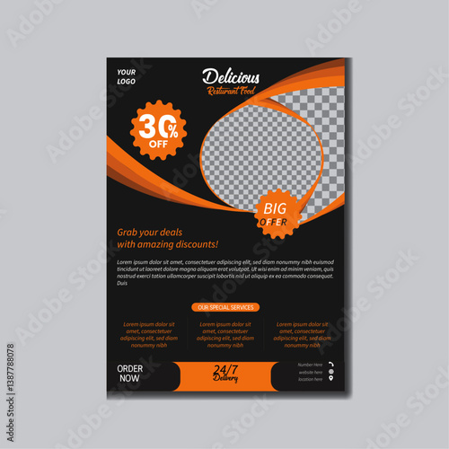 RESTAURANT  FLYER DESIGN