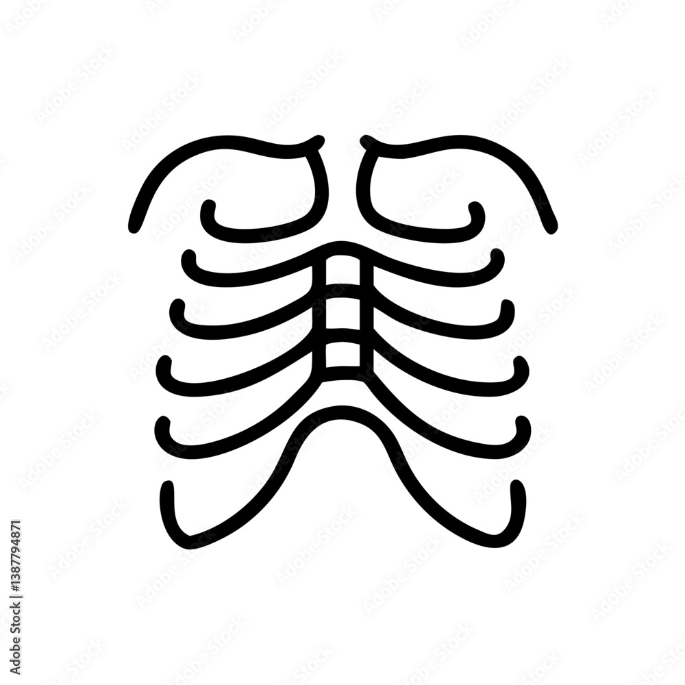 Fototapeta premium ribs