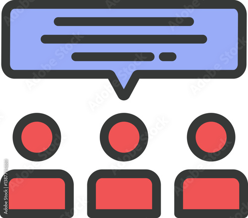 Judge Filled Line Icon