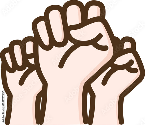 Demonstration Filled Line Icon