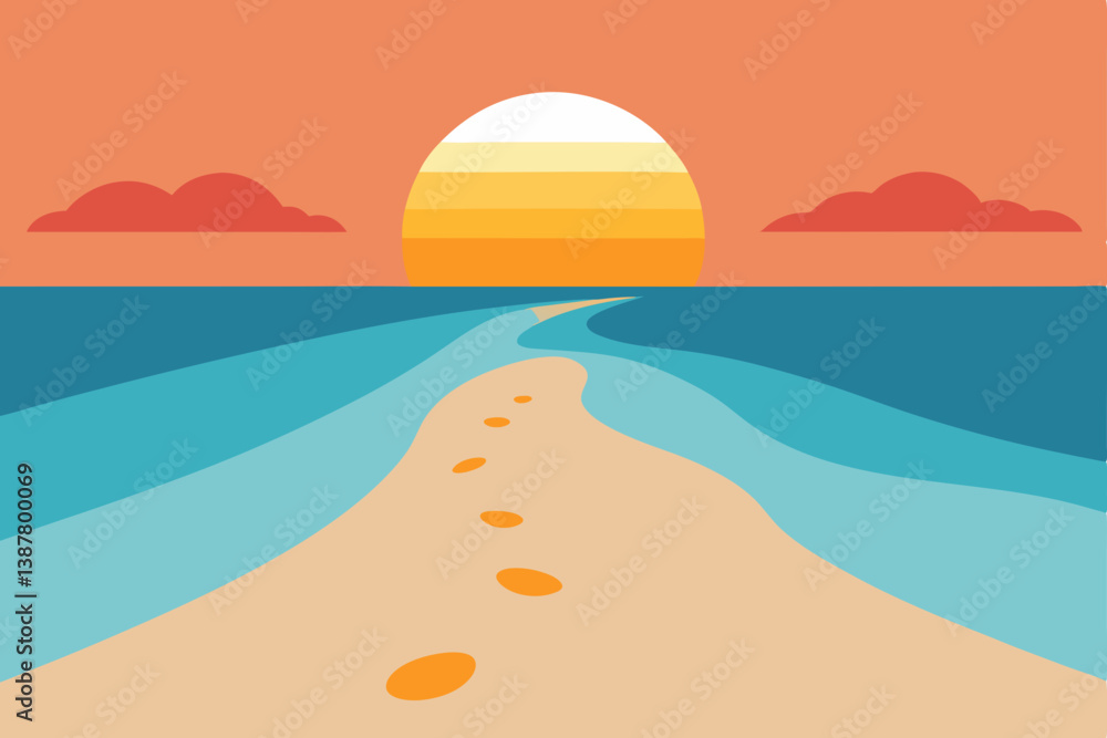 summer beach background