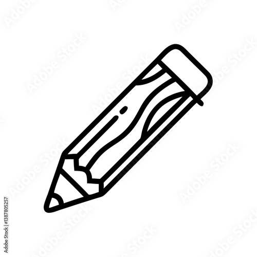 Pencil icons symbolize creativity and artistic expression. Essential for drawing, writing, and educational themes, these designs reflect the art of communication through simple tools.