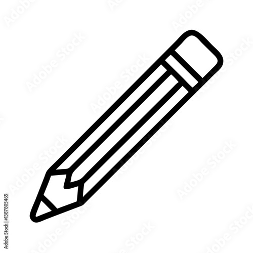Pencil icons symbolize creativity and artistic expression. Essential for drawing, writing, and educational themes, these designs reflect the art of communication through simple tools.
