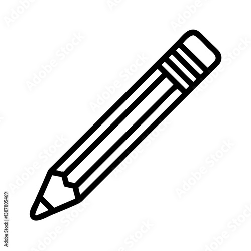 Pencil icons symbolize creativity and artistic expression. Essential for drawing, writing, and educational themes, these designs reflect the art of communication through simple tools.