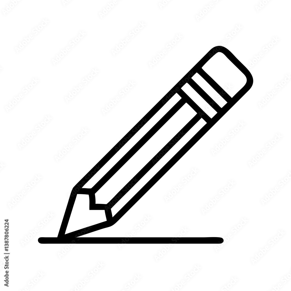 Pencil icons symbolize creativity and artistic expression. Essential for drawing, writing, and educational themes, these designs reflect the art of communication through simple tools. Pencil icons symbolize creativity and artistic expression. Essential for drawing, writing, and educational themes, these designs reflect the art of communication through simple tools.