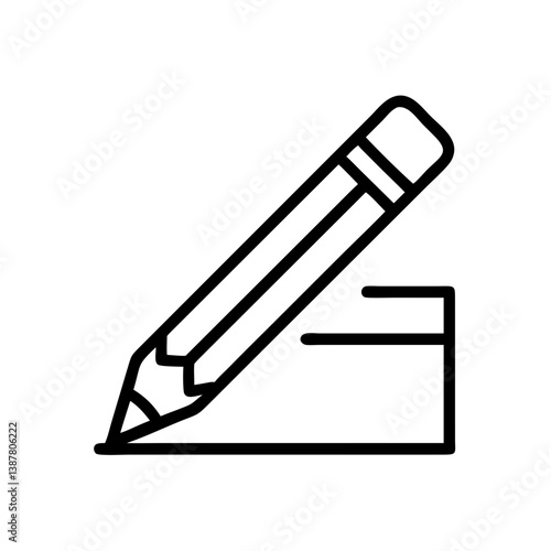 Pencil icons symbolize creativity and artistic expression. Essential for drawing, writing, and educational themes, these designs reflect the art of communication through simple tools.