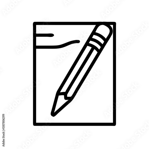 Pencil icons symbolize creativity and artistic expression. Essential for drawing, writing, and educational themes, these designs reflect the art of communication through simple tools.
