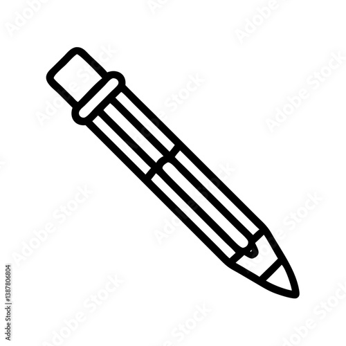 Pencil icons symbolize creativity and artistic expression. Essential for drawing, writing, and educational themes, these designs reflect the art of communication through simple tools.