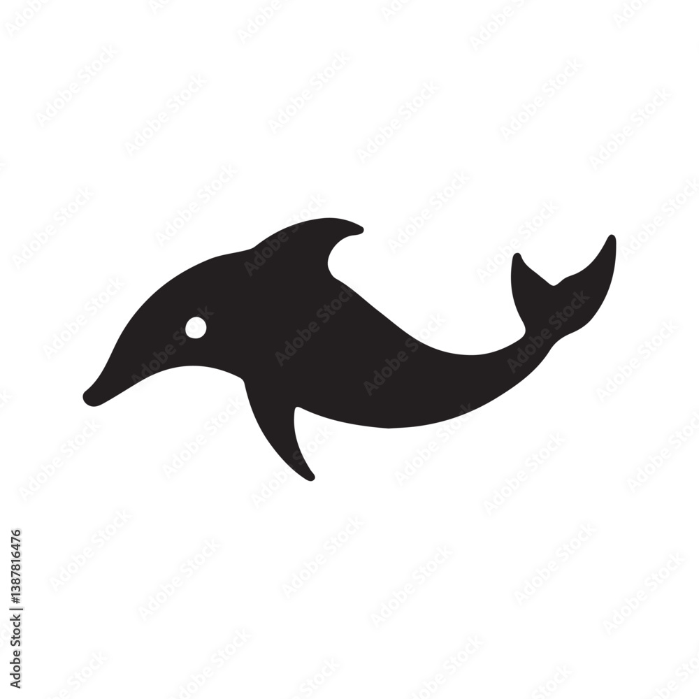 Obraz premium dolphin vector illustration