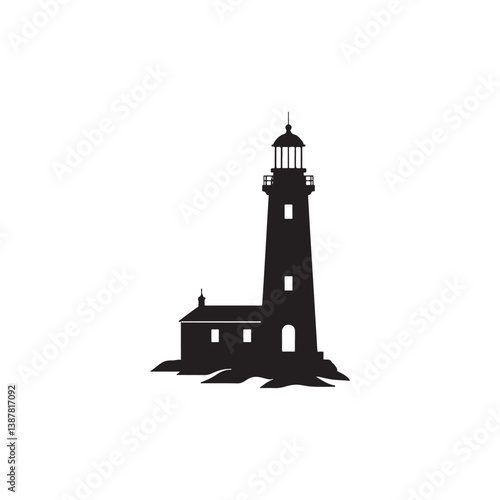 lighthouse vector illustration