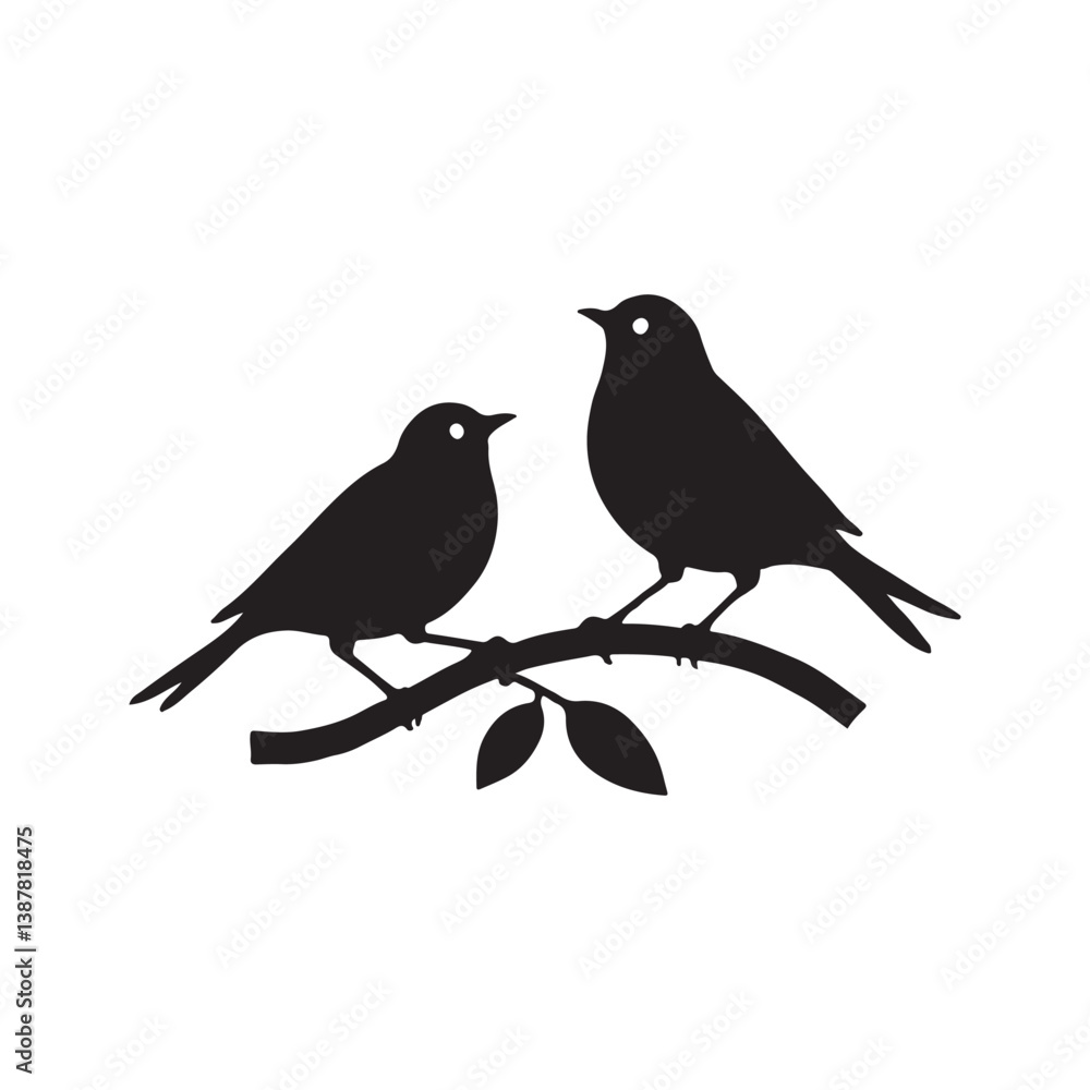 Fototapeta premium silhouette of a bird