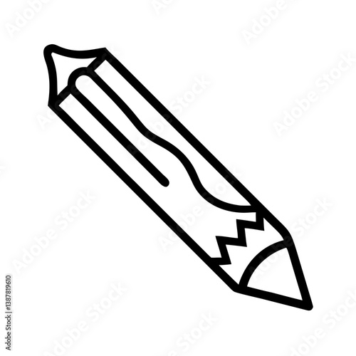 Pencil icons symbolize creativity and artistic expression. Essential for drawing, writing, and educational themes, these designs reflect the art of communication through simple tools.