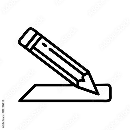 Pencil icons symbolize creativity and artistic expression. Essential for drawing, writing, and educational themes, these designs reflect the art of communication through simple tools.