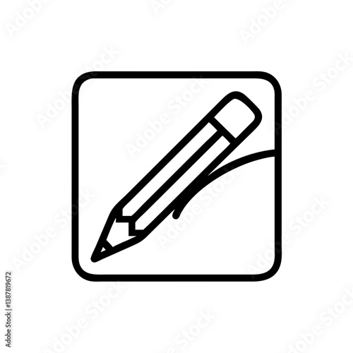 Pencil icons symbolize creativity and artistic expression. Essential for drawing, writing, and educational themes, these designs reflect the art of communication through simple tools.