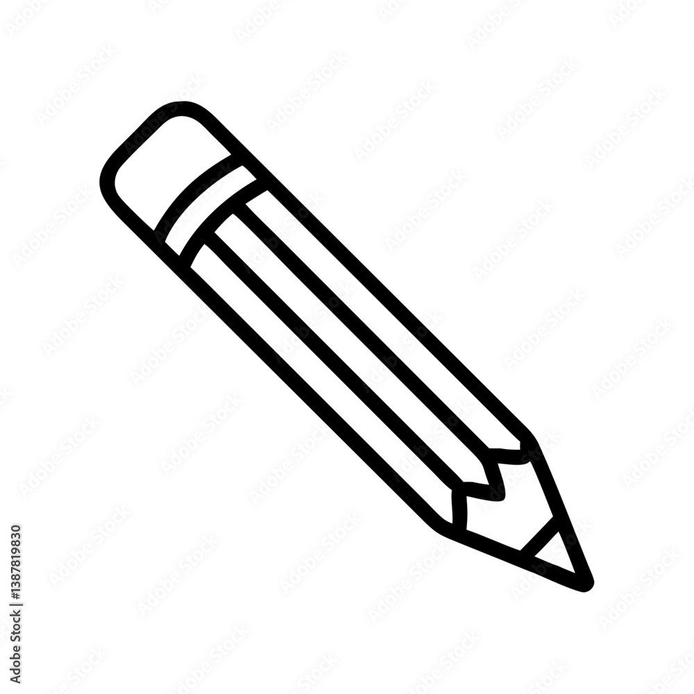 Pencil icons symbolize creativity and artistic expression. Essential for drawing, writing, and educational themes, these designs reflect the art of communication through simple tools. Pencil icons symbolize creativity and artistic expression. Essential for drawing, writing, and educational themes, these designs reflect the art of communication through simple tools.