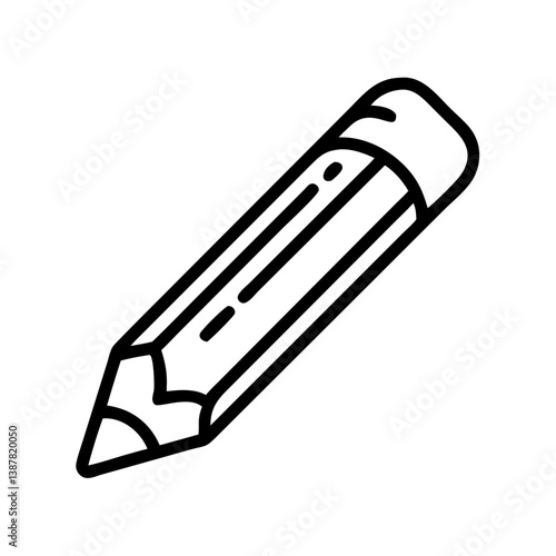 Pencil icons symbolize creativity and artistic expression. Essential for drawing, writing, and educational themes, these designs reflect the art of communication through simple tools.