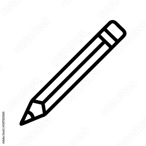 Pencil icons symbolize creativity and artistic expression. Essential for drawing, writing, and educational themes, these designs reflect the art of communication through simple tools.