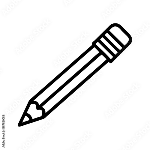Pencil icons symbolize creativity and artistic expression. Essential for drawing, writing, and educational themes, these designs reflect the art of communication through simple tools.