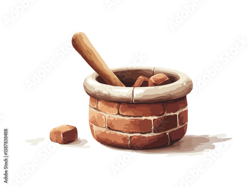 Mortar vector art