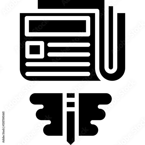 Press Freedom Icon Vector Element