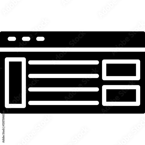 Webcast Icon Vector Element