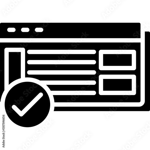 Webcast Icon Vector Element