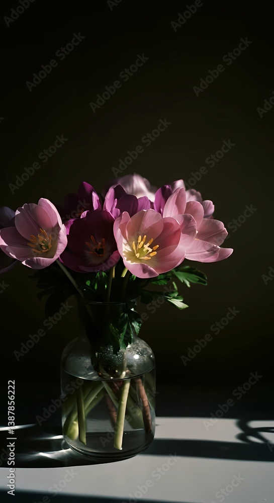 Obraz premium flowers in vase