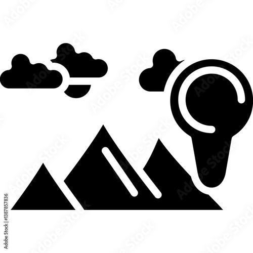 Adventure Icon Vector Element