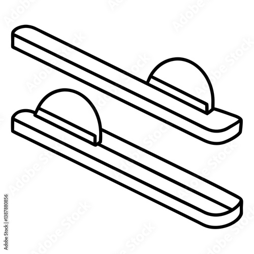vector illustration of a roll