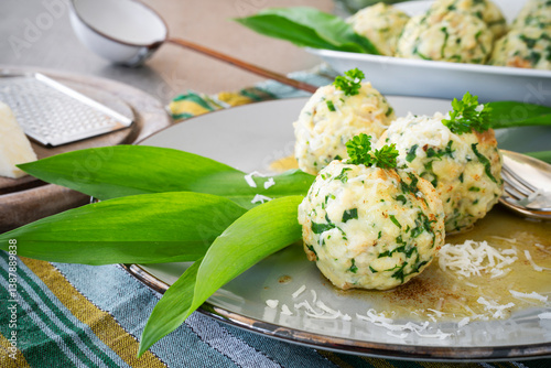 Bärlauchknödel
