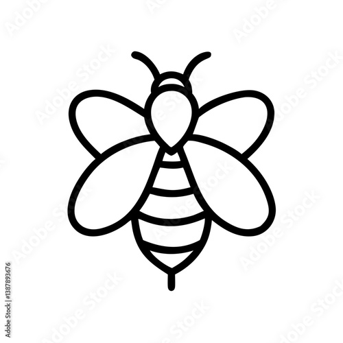 Bee Animal outline Icons