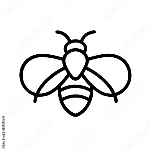 Bee Animal outline Icons