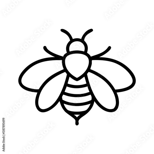 Bee Animal outline Icons